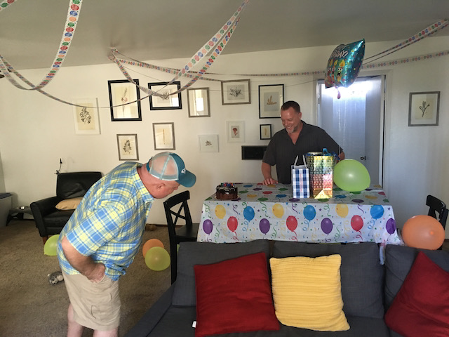 Dan's birthday surprise
