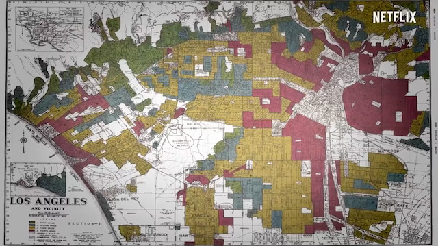 redlining as shown in Netflix Explained The Racial Wealth Gap