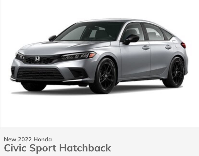 Honda Civic Sport Hatchback